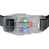 EXPLORE collar with flasher, black/reflective (RP 2.10 CZK)