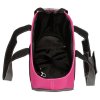 Torba transportowa Alea, rasy małe, 16x20x30, (maks. 5kg) różowo/szara