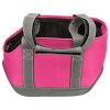 Torba transportowa Alea, rasy małe, 16x20x30, (maks. 5kg) różowo/szara