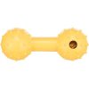Dumbbell with bell for blind and partially sighted dogs, natural rubber