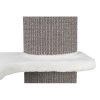 ACADIA scratching post, 3 posts, wall-mountable, 160cm, grey