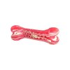 Antibakteriální dentální kost s vůní hovězího steaku HipHop přírodní guma (Velikost dentální kosti 11 cm, pro psy do 12 kg)