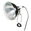 Lampa s ochranným krytem (Velikost lampy ø 14 × 17 cm, max. výkon 75 W)