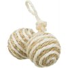 Sisal balls 2 pcs with catnip
