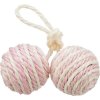Sisal balls 2 pcs with catnip