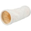 Plüss alagút macskáknak 22/60cm, - bézs