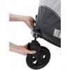 Bicycle trolley with quick folding function L 74 x 95 x 103/143 cm, max. load capacity 30 kg, grey