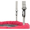Plush bed for hanging in a cage for mice, hamsters 30x8x25
