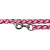CAVO round extension reflective leash, fuchsia