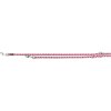 CAVO round extension reflective leash, fuchsia