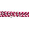 CAVO round extension reflective leash, fuchsia