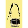 Metal muzzle Spitz - male and female, chrome 65 x 65 x 60 mm