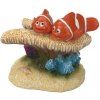 Decor pentru acvariu - Clovni pe anemonă 6x3,5x5cm Aqua Della