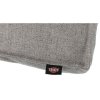 TALIS cushion, rectangle, woven fabric, grey