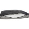 TALIS cushion, rectangle, woven fabric, grey
