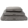 TALIS cushion, rectangle, woven fabric, grey