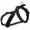 PREMIUM trekingový postroj - černá/grafit (Velikost postroje PREMIUM trekingový S-M:hruď:44-53 cm/20 mm)