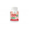 Vitamín D3 pro děti s příchutí jahod 400 IU 90 tbl. - Dr. Natural 44g