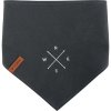 BE NORDIC neckerchief, dark gray with wind rose