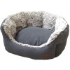 Nobby CACHO Luxus Plüschbett blau oval 55x50x21cm  + 3% SLEVA se Slevovým kupónem: bonus