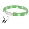 Guler plat luminos Nobby LED pentru caini verde L 70cm  + 3% SLEVA se Slevovým kupónem: bonus