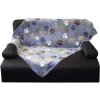 Nobby Classic LISSI Fleecedecke dunkelgrau 100x150cm