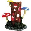 Cufăr de decorare acvariu Nobby cu ciuperci cu LED 23,8 x 11,7 x 23,3 cm  + 3% SLEVA se Slevovým kupónem: bonus
