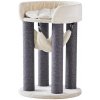 Nobby Ela scratching post cream with black trunks 89cm