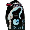 Flexi New Comfort XS Leinengurt 3m/12kg hellblau