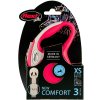 Flexi New Comfort XS vodítko opasok 3m/12kg červená