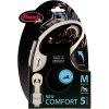 Flexi New Comfort M leash tape 5m/25kg black