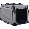 Nobby multifunctional nylon box L kennel EXTEND up to 25 kg gray