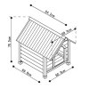 Canisa eleganta Nobby Civetta 2 Java 70 x 82 x 84 cm  + 3% SLEVA se Slevovým kupónem: bonus