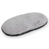 Nobby Seoli soft plush pillow gray 57x37cm
