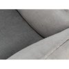Bed LENI rectangle with edge, sand/gray