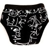 Háracie nohavičky bavlna Pussy tm.modré 24cm