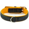 Nobby Pacific Deluxe collar with Swarovski crystals L-XL 60cm orange