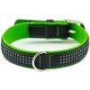Nobby Pacific Deluxe collar with Swarovski crystals L-XL 60cm green
