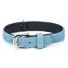 Nobby VELOURS Wildlederhalsband L-XL 60cm hellblau  + 3% SLEVA se Slevovým kupónem: bonus