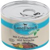 Landfleisch Dog Classic inimioare de pasăre cu cod 195g
