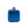 BLUE SQUARE ALU BLUE RUBBER