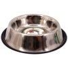 Dog Fantasy Edelstahlnapf mit Gummi 32,3cm 2200ml