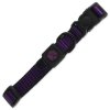 Obroża Active Dog Strong M fioletowa 2x34-49cm