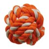 Zabawka Dog Fantasy Cotton Ball pomarańczowo-biała 12,5 cm