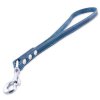 Tamer handle Leather turquoise, length 50cm