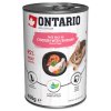 Ontario Kitten Hühnchen in Dosen mit Garnelen, Pastete 400 g