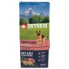 Krmivo Ontario Adult Large Beef & Rice 12kg