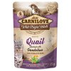 Carnilove Cat Strilized Quail z mniszkiem lekarskim w saszetce 85g