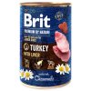 Conserve de curcan cu ficat Brit Premium by Nature 400g