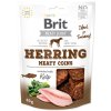 Pochúťka Brit Jerky Meaty sleď, kolieska 80g